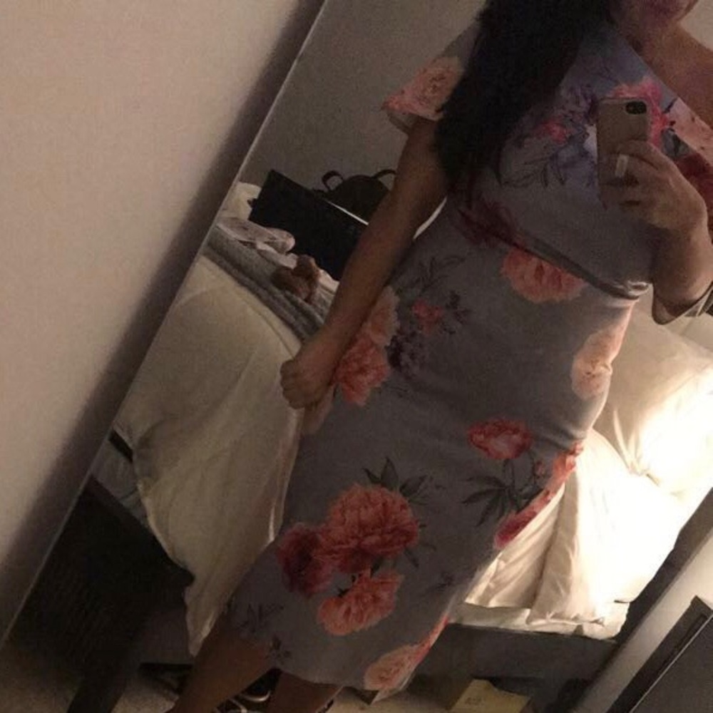 Knee length dress